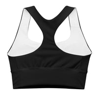 Hustle & Pray III Sports Bra - Black