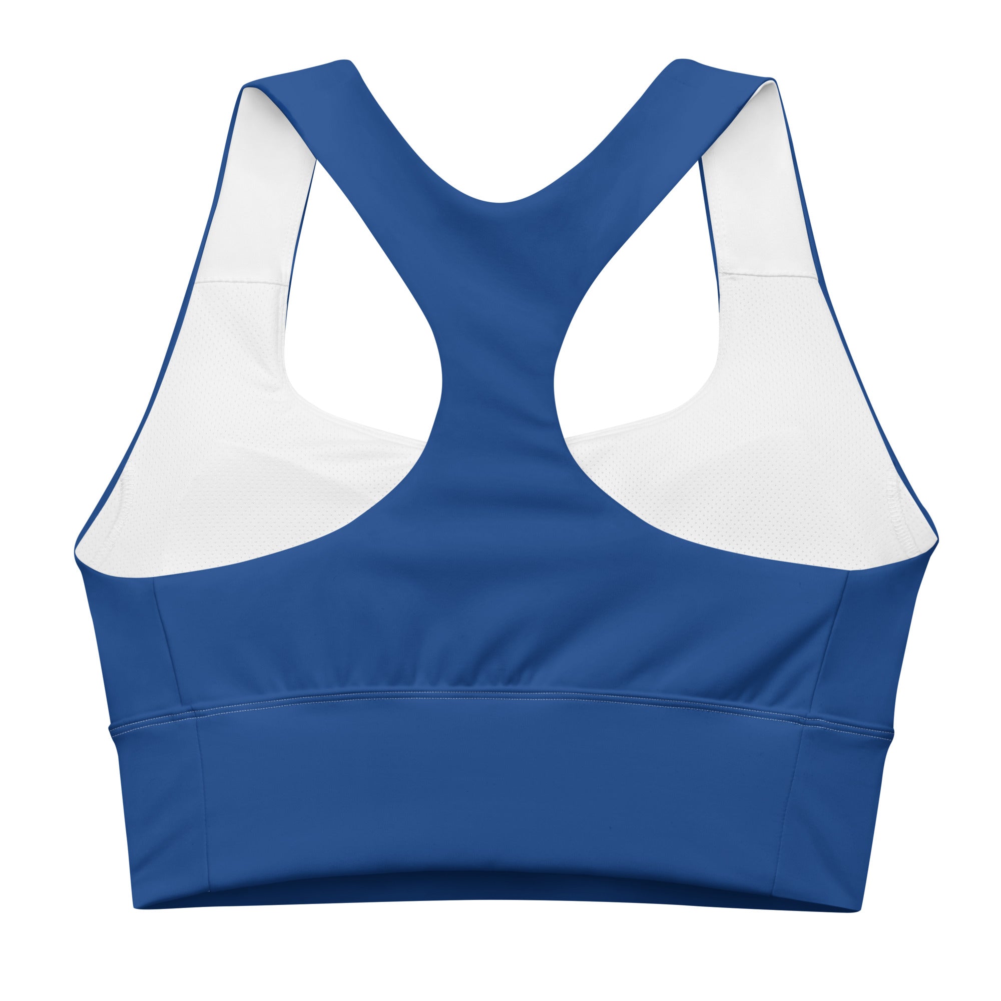 Hustle & Pray III Sports Bra - Blue