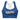 Hustle & Pray III Sports Bra - Blue