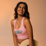 Hustle & Pray III Sports Bra - Pink