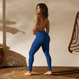 Hustle & Pray III Leggings - Blue