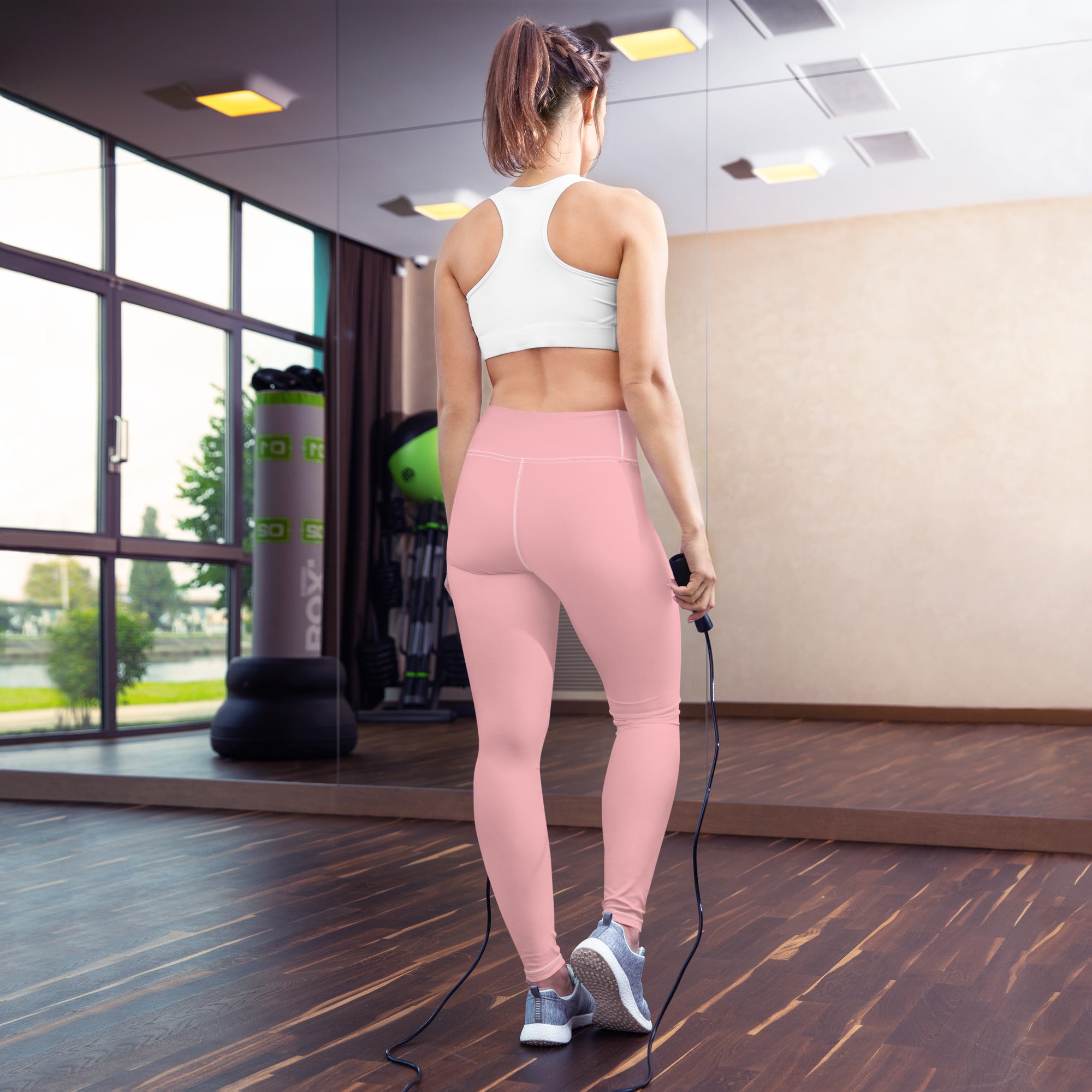 Hustle & Pray III Leggings - Pink