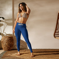 Hustle & Pray III Leggings - Blue