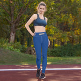 Hustle & Pray III Leggings - Blue