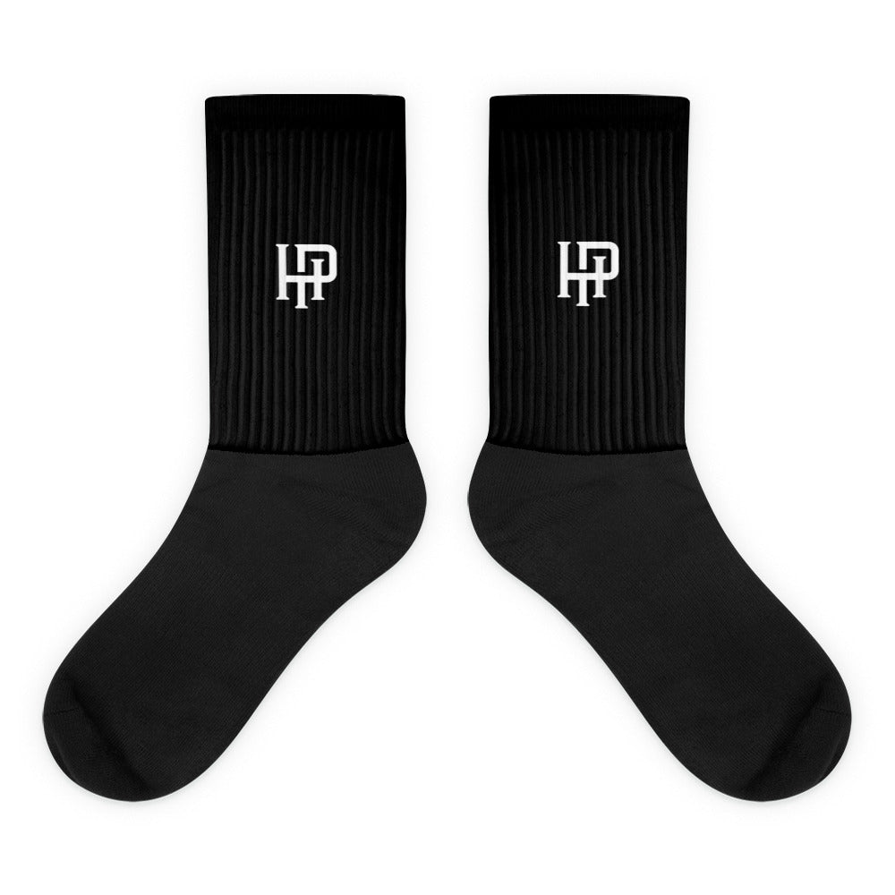 HP Ribbed Socks - Black