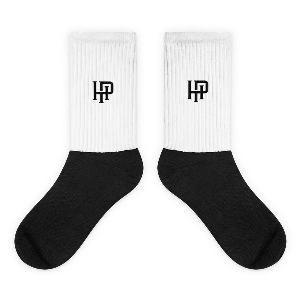 HP Socks - White/Black