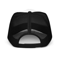 HP Foam trucker hat -Black/White