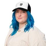 HP Foam trucker hat -Black/White