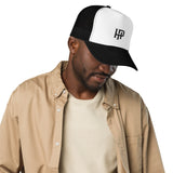 HP Foam trucker hat -Black/White