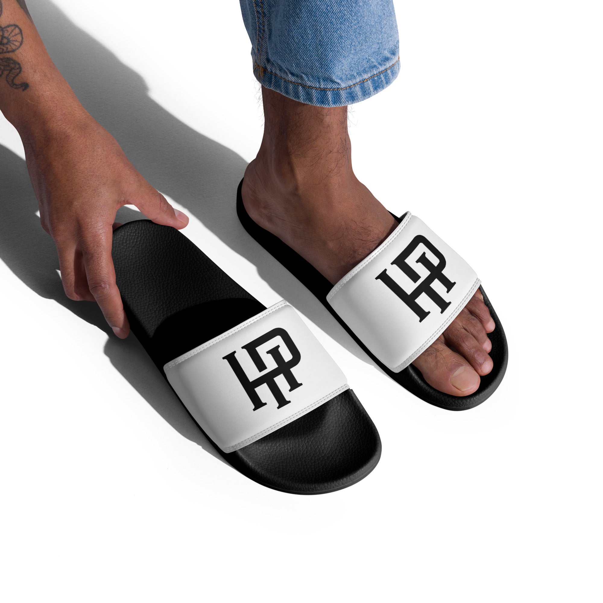 Men’s HP Slides - White/Black